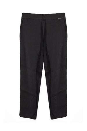 Pantaloni misto cotone nero YES LONDON | XP3378NERO